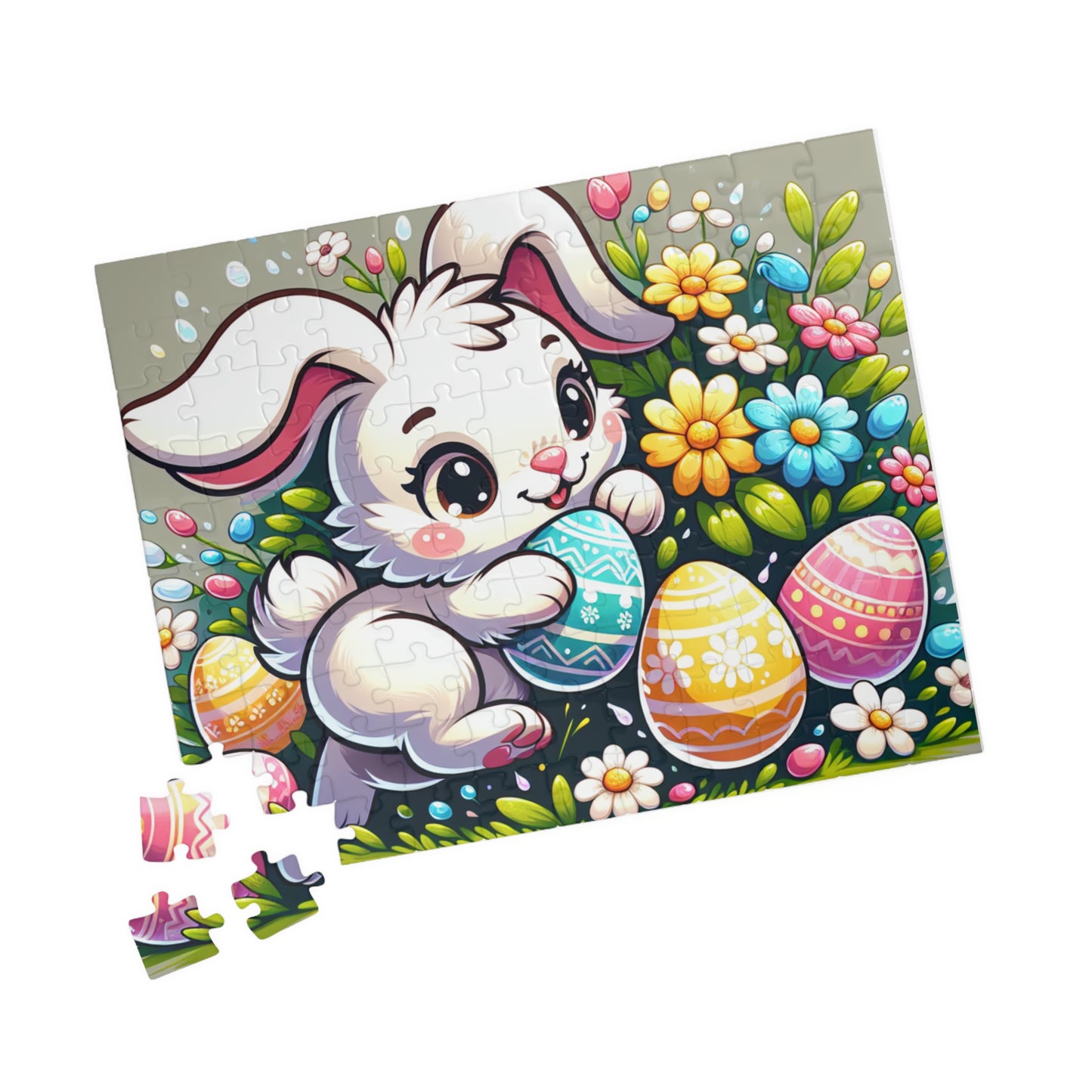 Easter Bunny Puzzle - Adorable Spring-